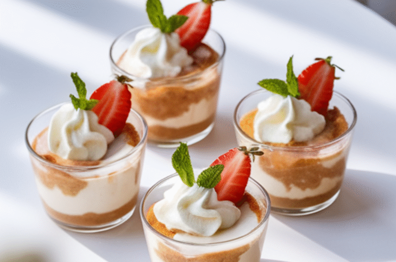 Mini Tres Leches Cups