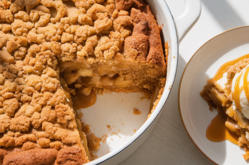Caramel Apple Dump Cake