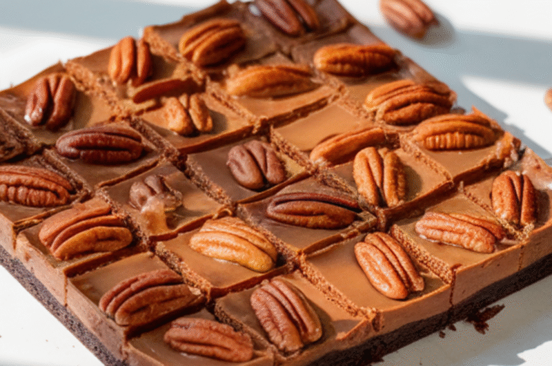 Maple Pecan Pie Brownies