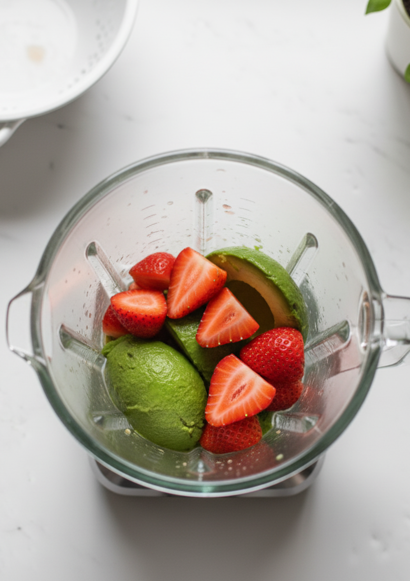 Strawberry Avocado Smoothie