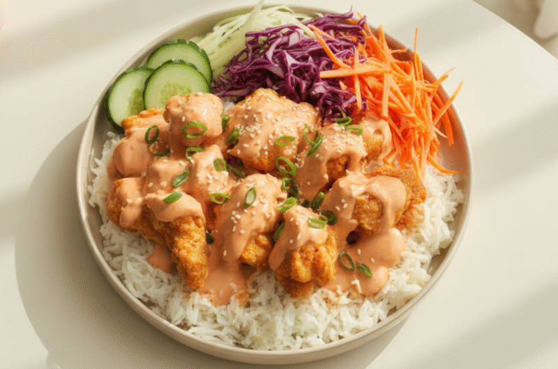 Bang Bang Chicken Bowl