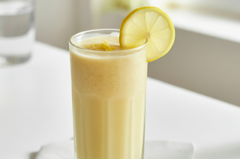 Fresh Lemon Ginger Smoothie