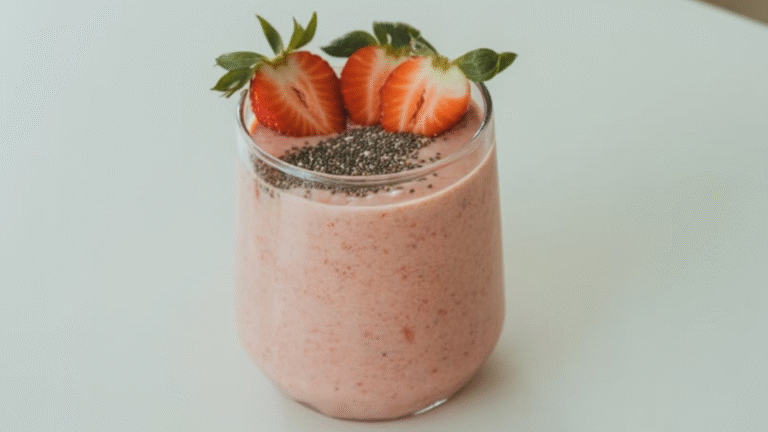 Strawberry Avocado Smoothie