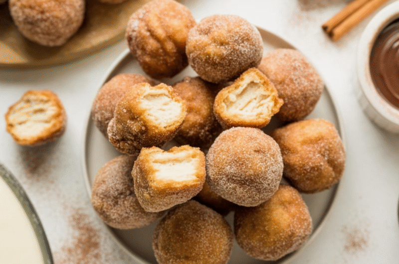 Air Fryer Churro Bites