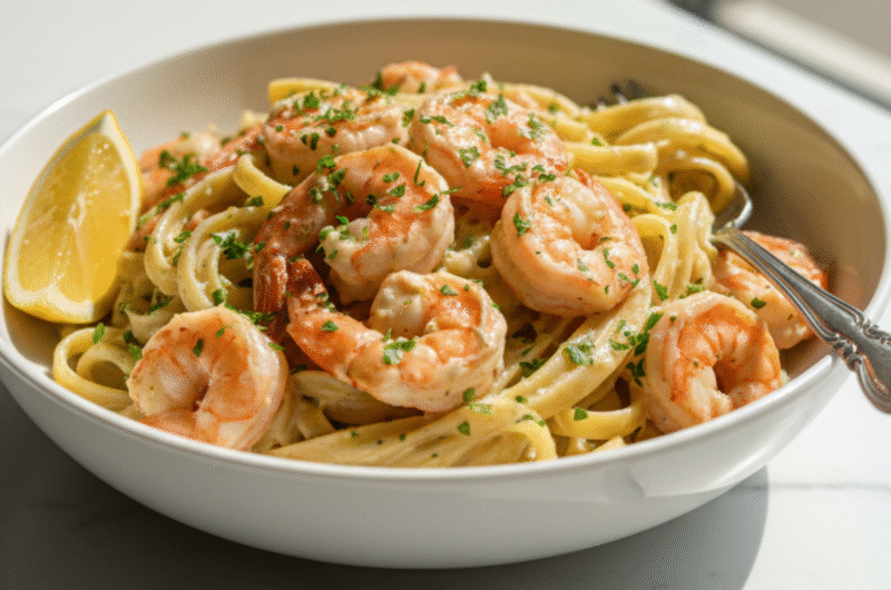 Creamy Garlic Shrimp