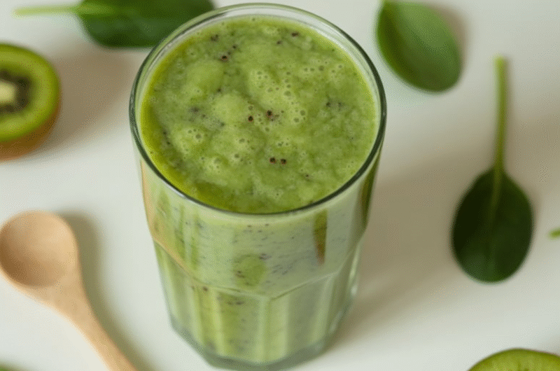 Kiwi Spinach Smoothie