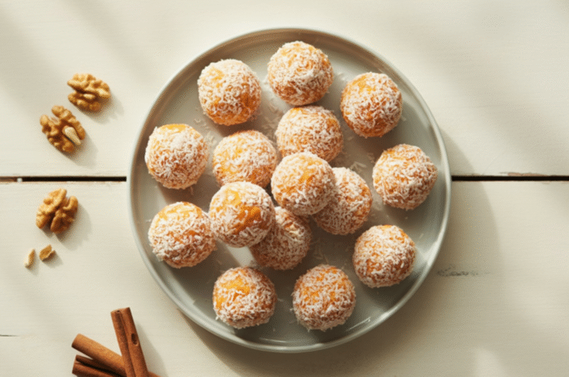 No-Bake Carrot Cake Bites