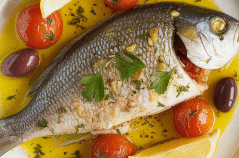 Mediterranean Baked Fish 🐟