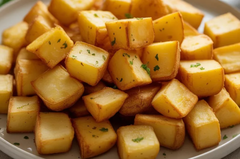 Air Fryer Potato Cubes