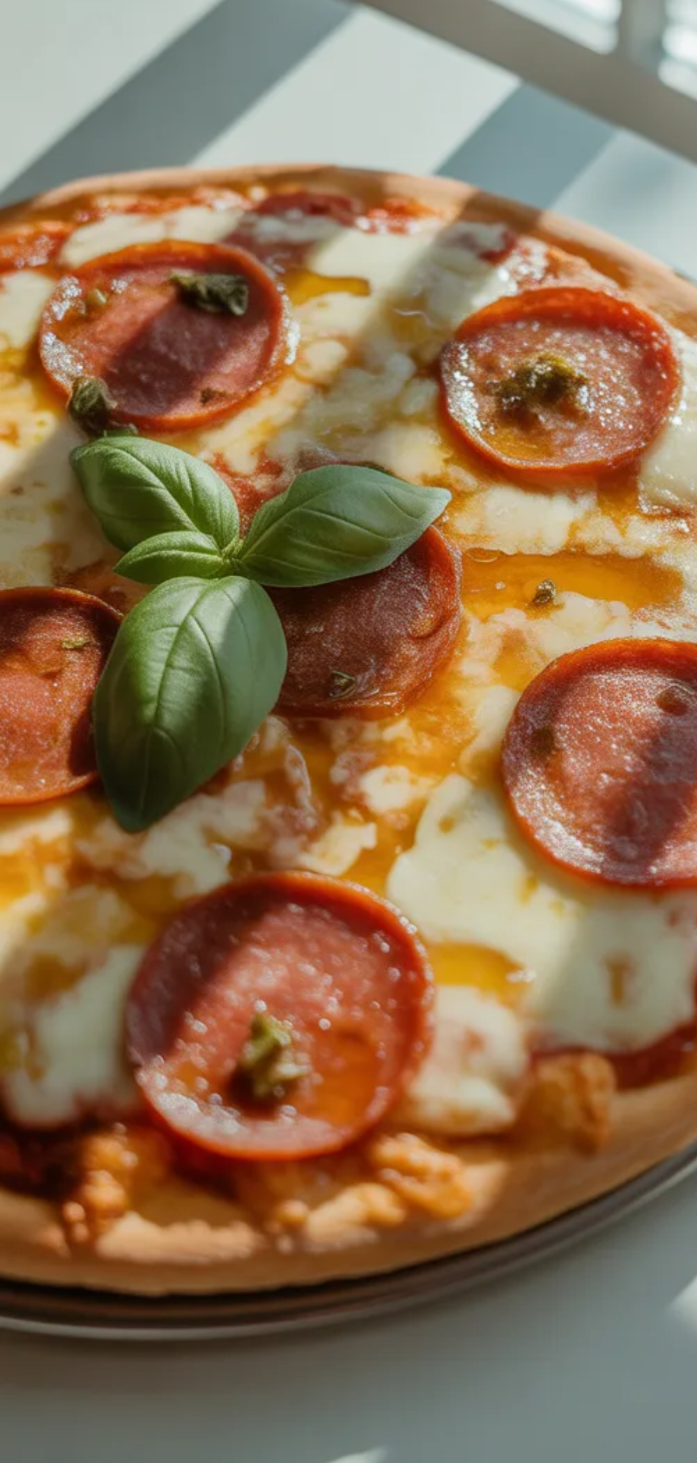 Golden crust, melty mozzarella, pepperoni, and a drizzle of warm honey—this pizza is irresistible and fun to make!