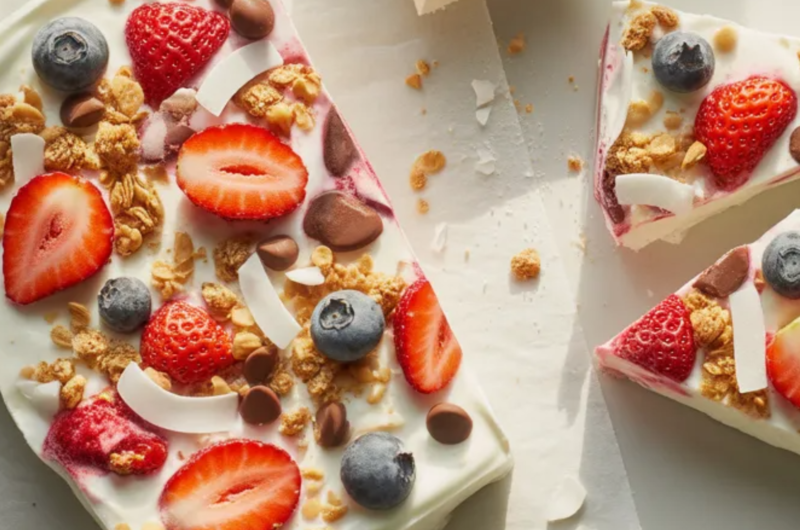Yogurt Bark (Frozen Viral Dessert)
