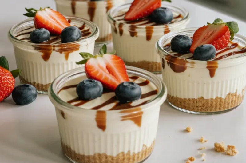 No-Bake Cheesecake Cups