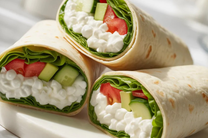Cottage Cheese Wraps