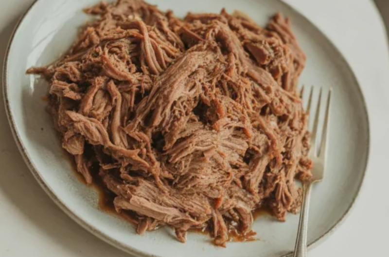 Slow Cooker Beef (Shredded)