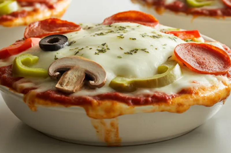 Low-Carb Pizza Bowls