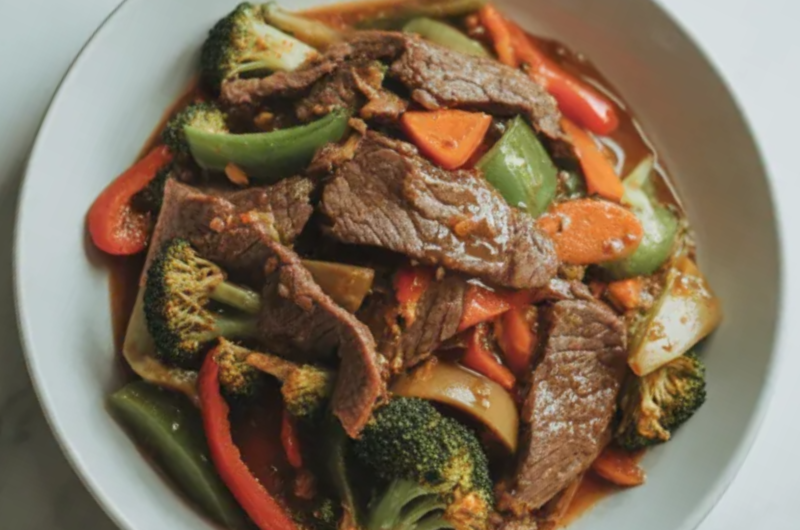 Beef Stir Fry (Healthy Version)