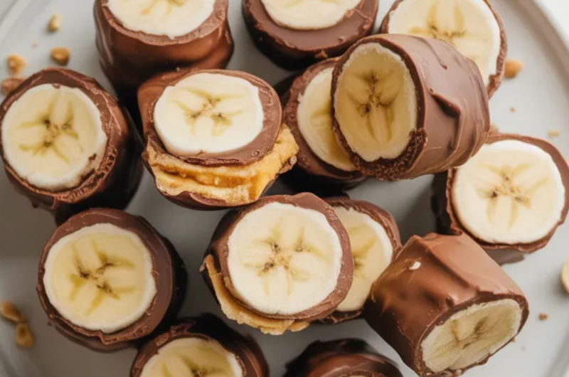 Frozen Banana Snickers