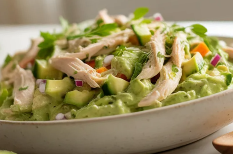 Creamy Avocado Chicken Salad