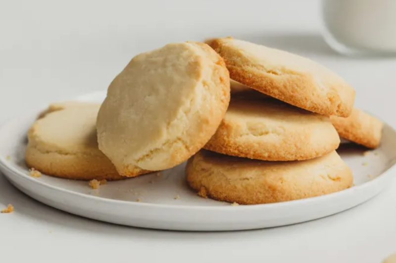 Butter Biscuit 3-Ingredient Cookies
