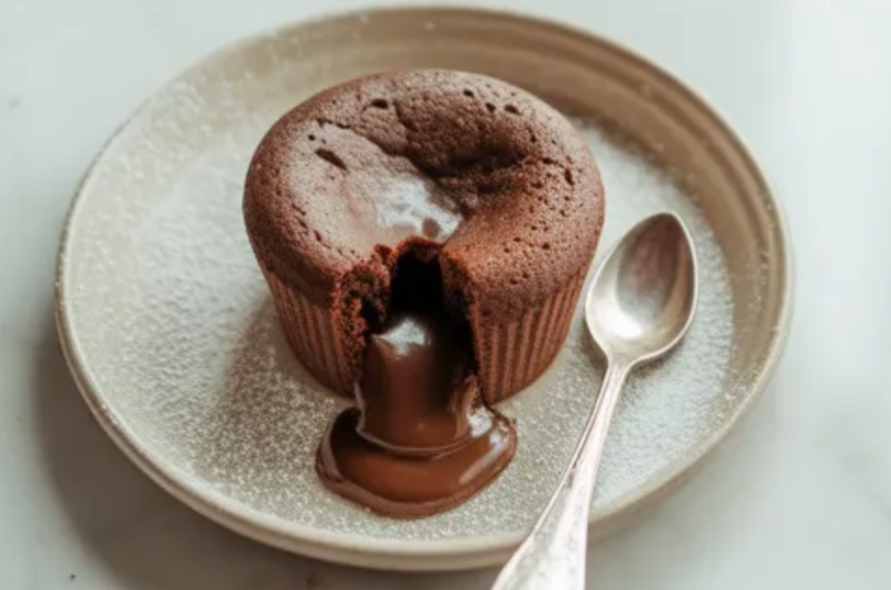 Air Fryer Lava Cake