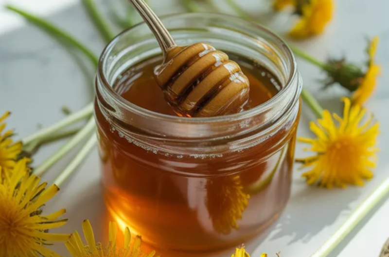 Dandelion Honey (Vegan Honey)